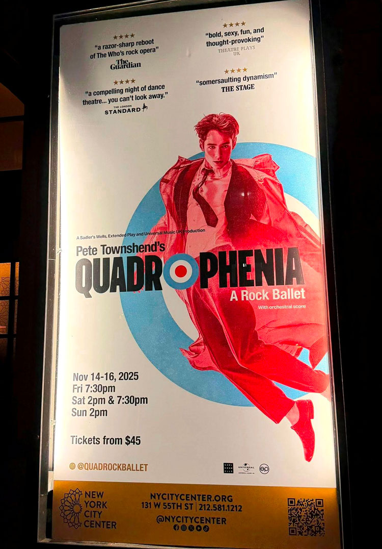 Quadrophenia Rock Ballet in NYC