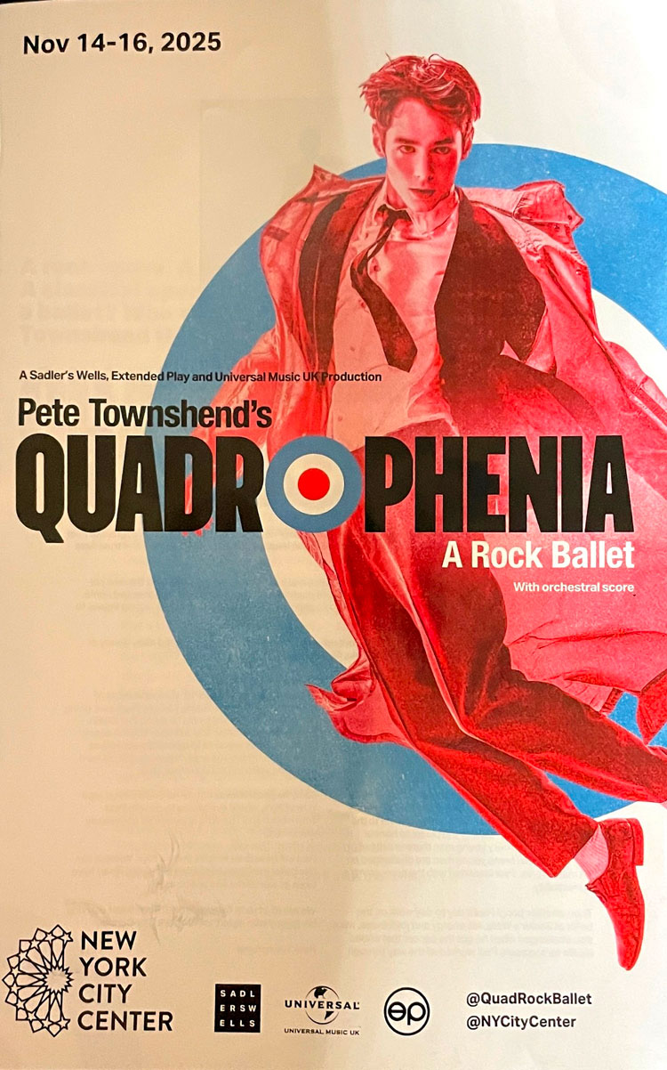 Quadrophenia Rock Ballet in NYC