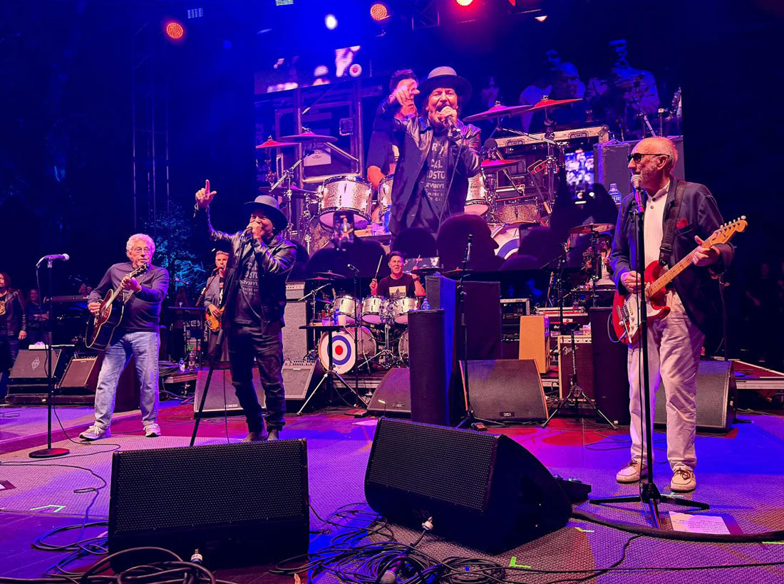 The Who at TCA Backyard Concert