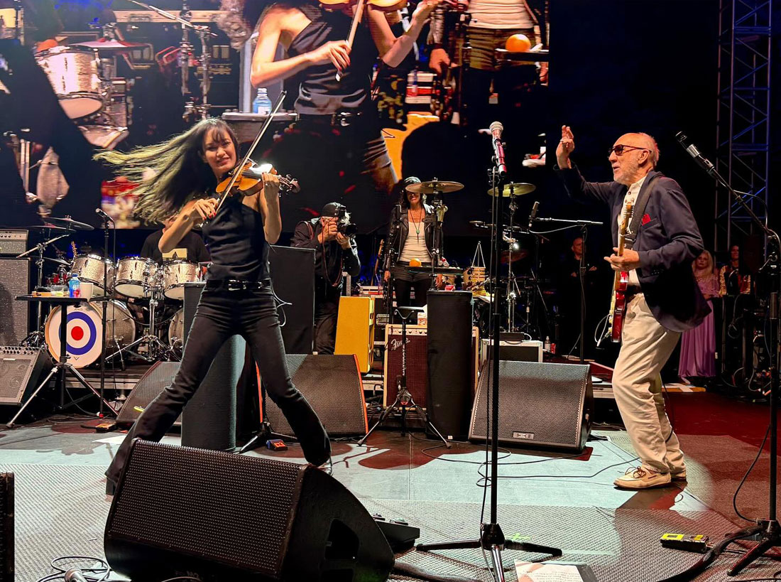 The Who at TCA Backyard Concert