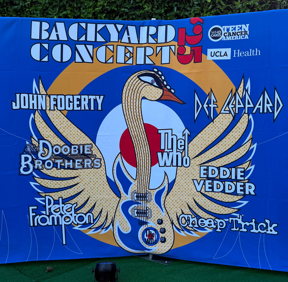 The Who at TCA Backyard Concert