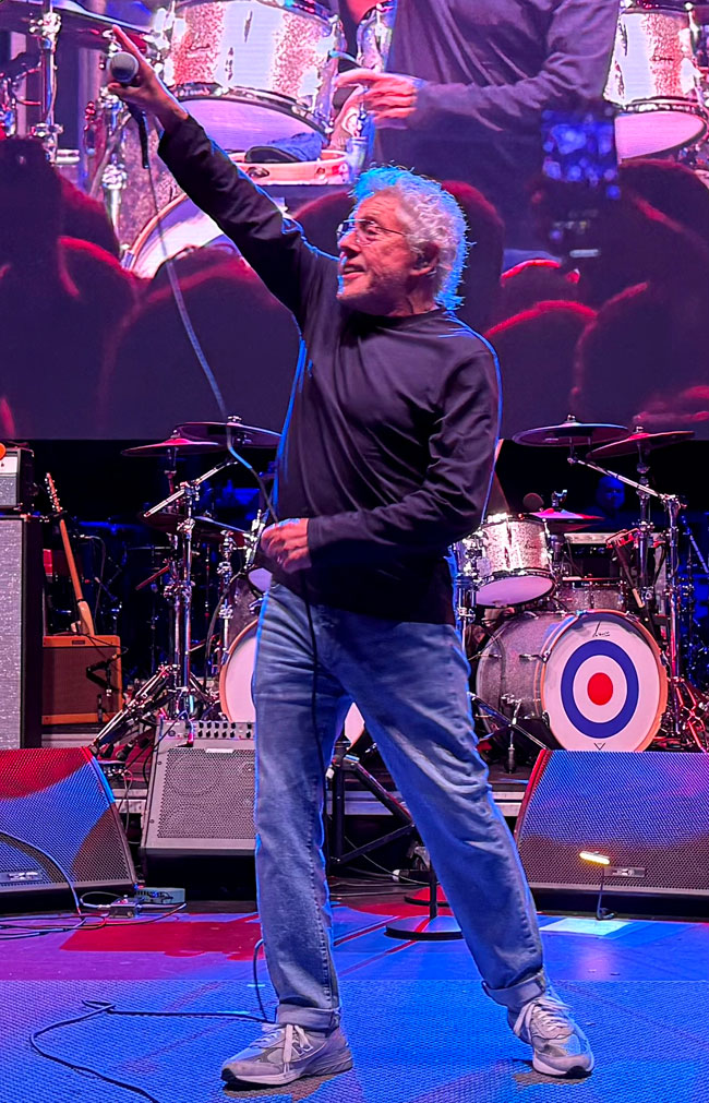 The Who at TCA Backyard Concert