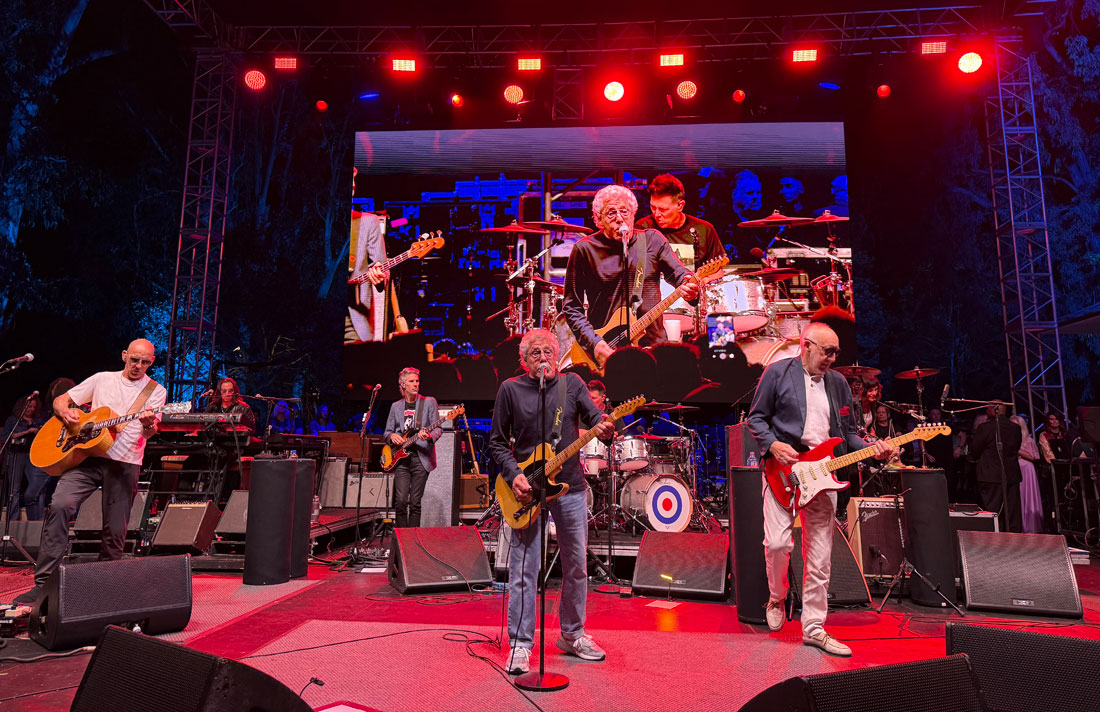 The Who at TCA Backyard Concert