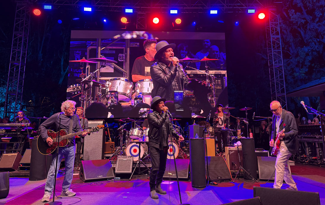 The Who at TCA Backyard Concert